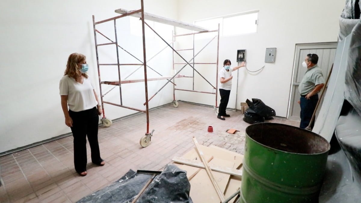Avanza rehabilitación del Velatorio y  Crematorio del Sistema DIF Tampico