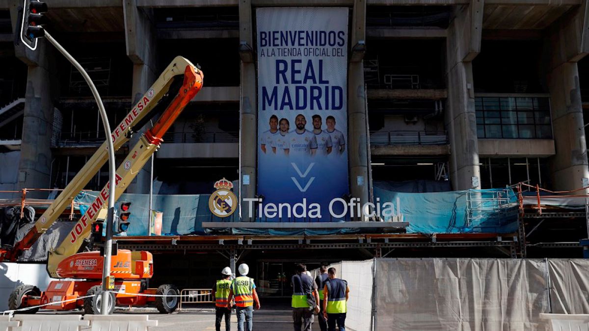 Roban tienda oficial del Real Madrid