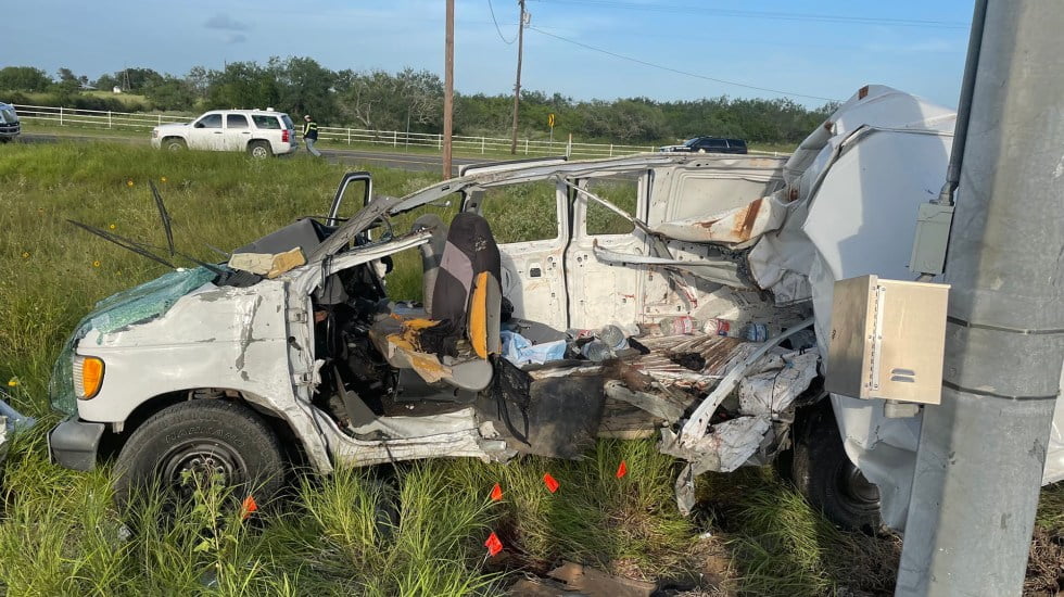 Accidente vial en Texas deja 10 migrantes indocumentados muertos