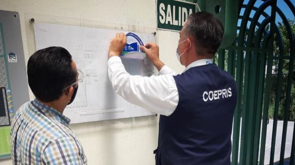 Solo escuelas verificadas por COEPRIS podrán regresar a clases presenciales; van 203