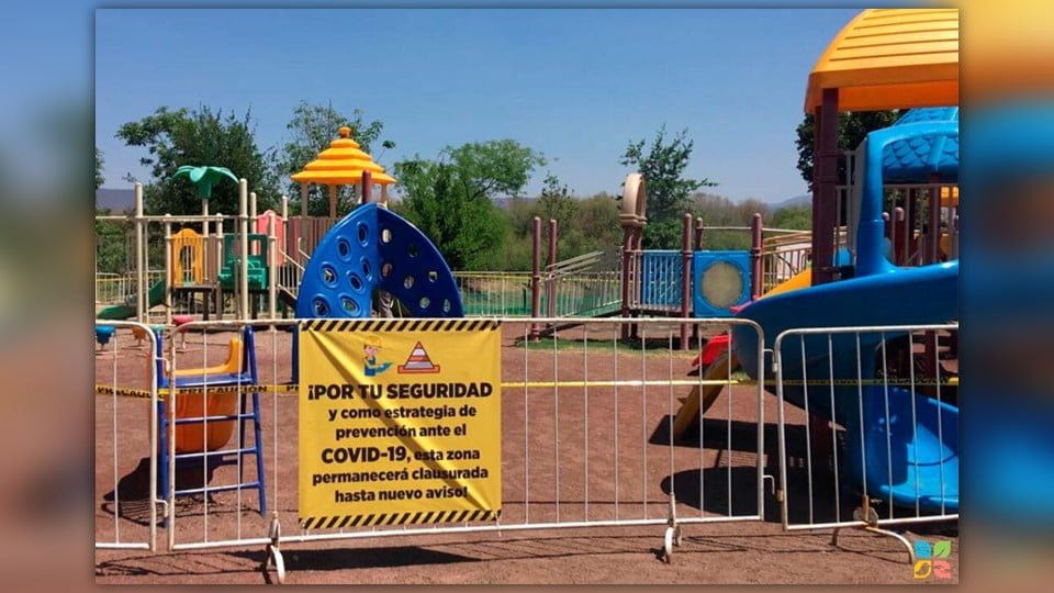 Por repunte de Covid en #NuevoLaredo cierran parques