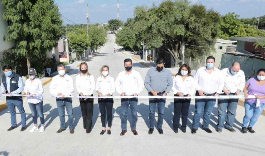 Seguiremos aplicando recursos para la pavimentación de calles en municipios: Cabeza de Vaca