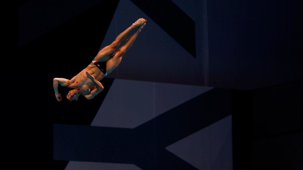 Rommel Pacheco avanza a semifinales de trampolín de tres metros en tercera posición