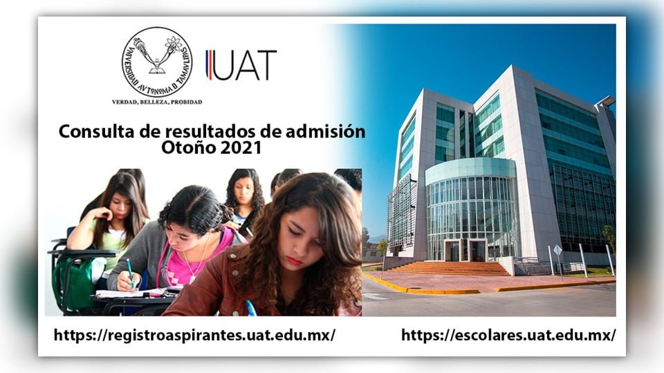 Anuncia UAT la publicación de resultados del examen de admisión