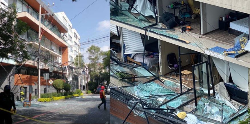 Explosión de gas en edificio departamental deja al menos 14 lesionados en CDMX 