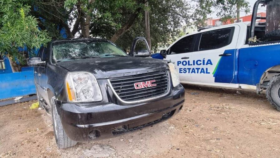 Aseguran vehículo con arsenal en su interior en Reynosa 