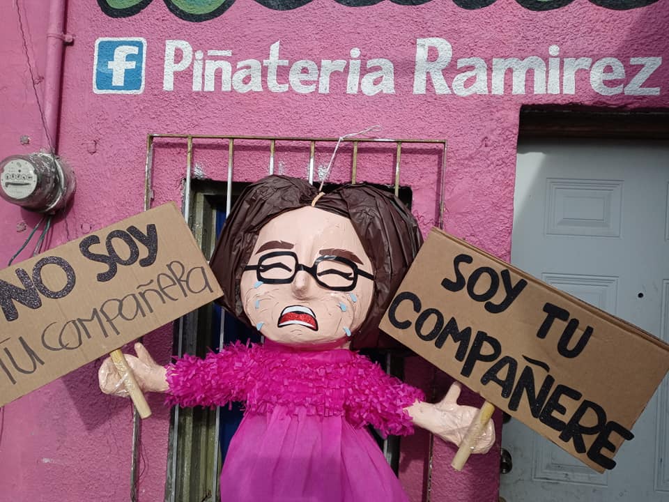 Amenazan con quemar la piñatería Ramírez por “Compañere”