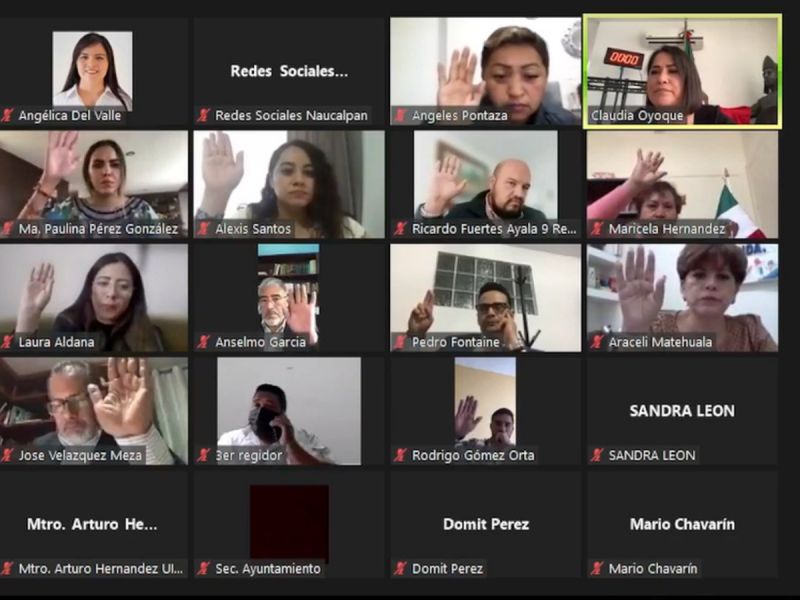 Síndica pasa vergonzoso momento en reunión virtual; ‘Tráeme mi ropa, mi calzón’