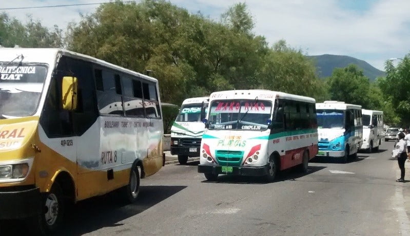 Microbuseros alistan manifestación en Victoria, se dicen ignorados por Gobierno