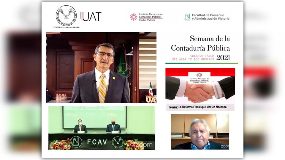 La UAT y el IMCP-Victoria realizan Semana de la Contaduría 2021