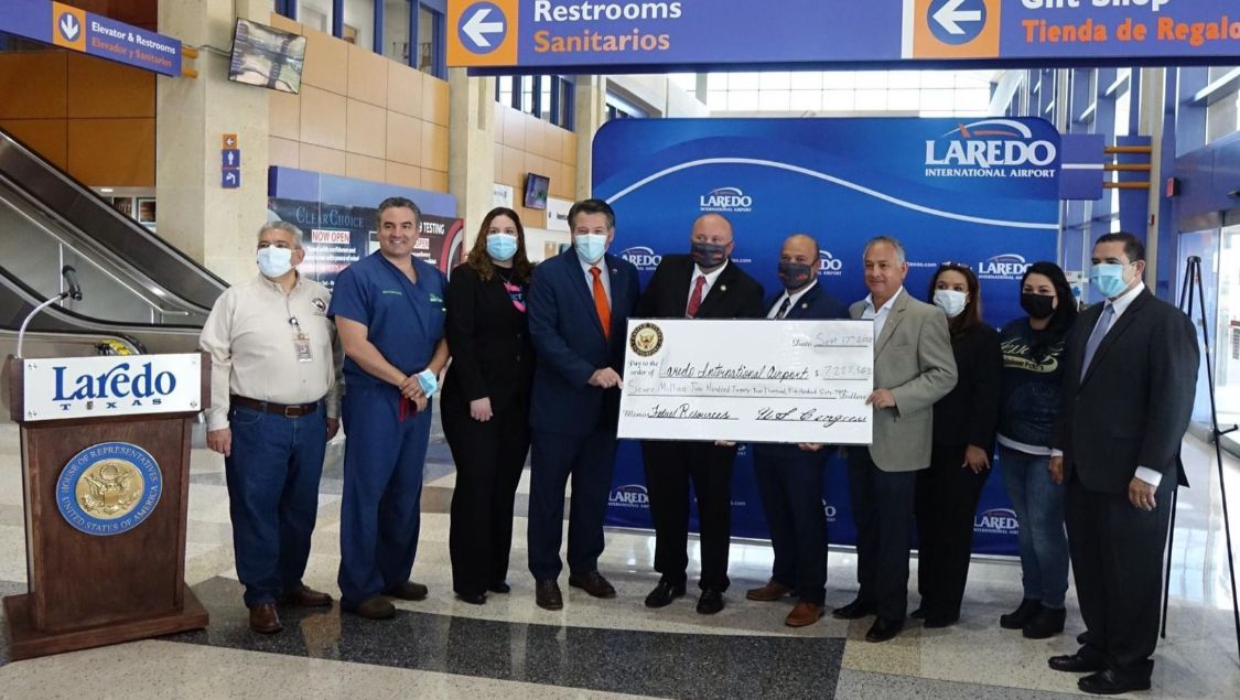 Recibe Aeropuerto de Laredo 7.2 MDD para mejoras