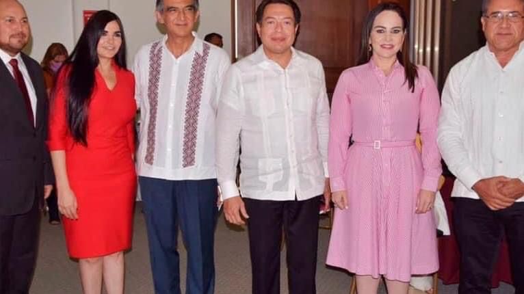 Respalda Mario Delgado y Ricardo Monreal a Canturosas