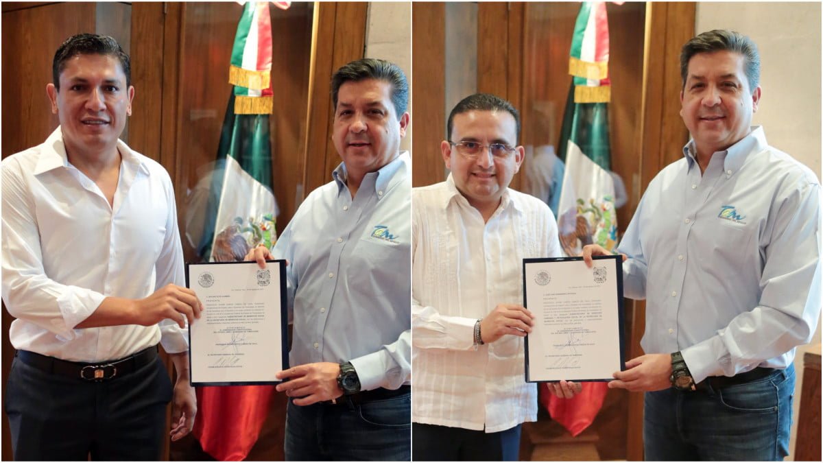 Entrega Gobernador Cabeza de Vaca nuevos nombramientos en Bienestar Social, Finanzas y Administración