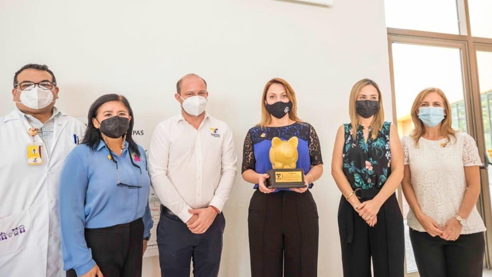 Entrega Fundación Teletón reconocimiento a DIF Tamaulipas en Altamira