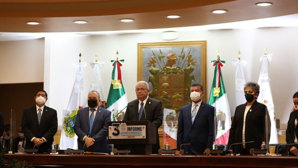 Destaca Sanmiguel logros en Tercer Informe de Gobierno