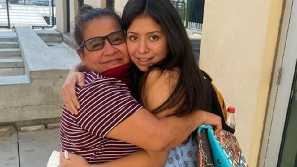 Mexicana se reencuentra con su hija secuestrada