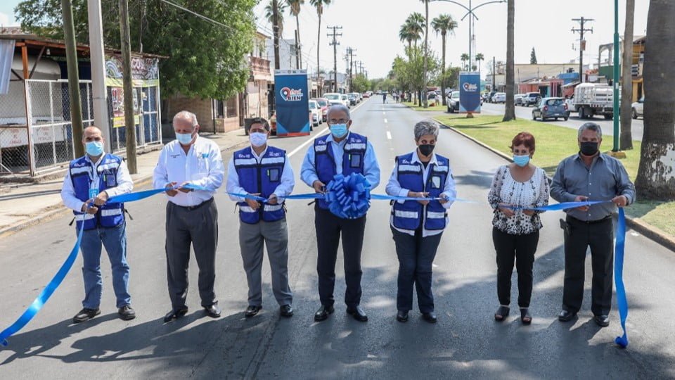 Cumple Arturo Sanmiguel con repavimentación en la Infonavit
