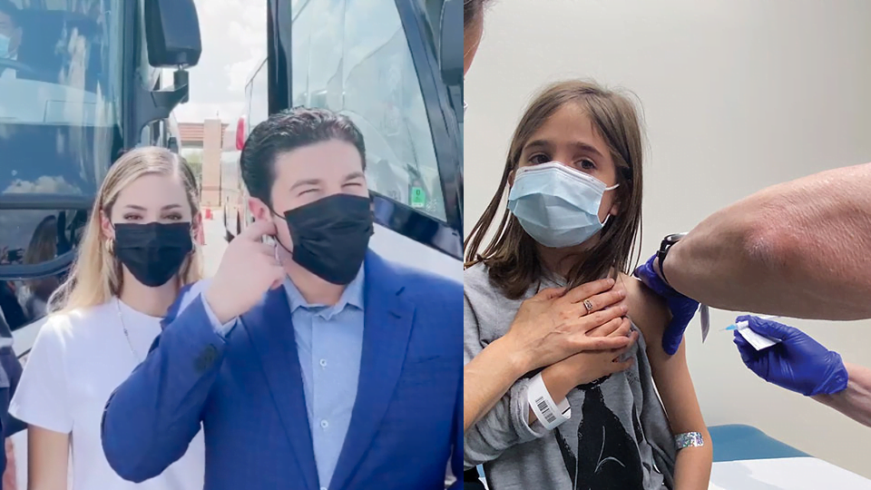 Samuel García anuncia vacunación anticovid a menores de 12 a 17 años de NL en Texas