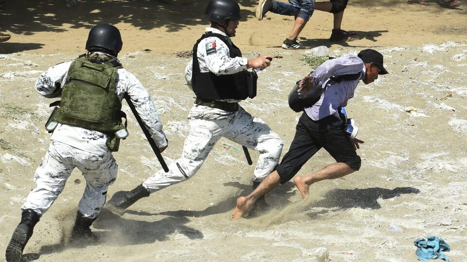 CIDH condena uso excesivo de la fuerza contra migrantes en México