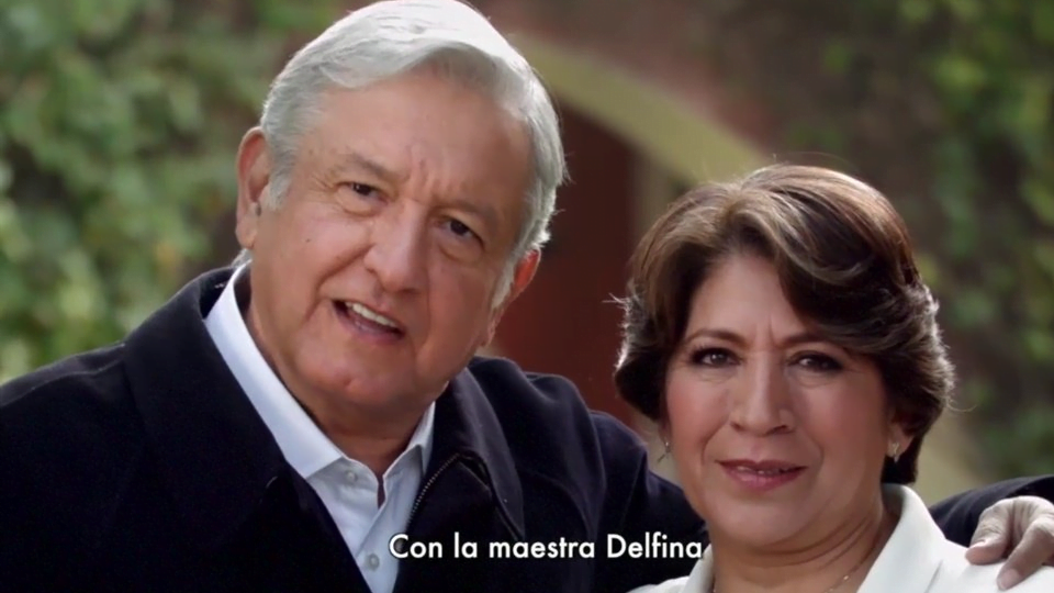 AMLO ‘destapa’ a Delfina Gómez como candidata, nuevamente, a gobierno del Edomex