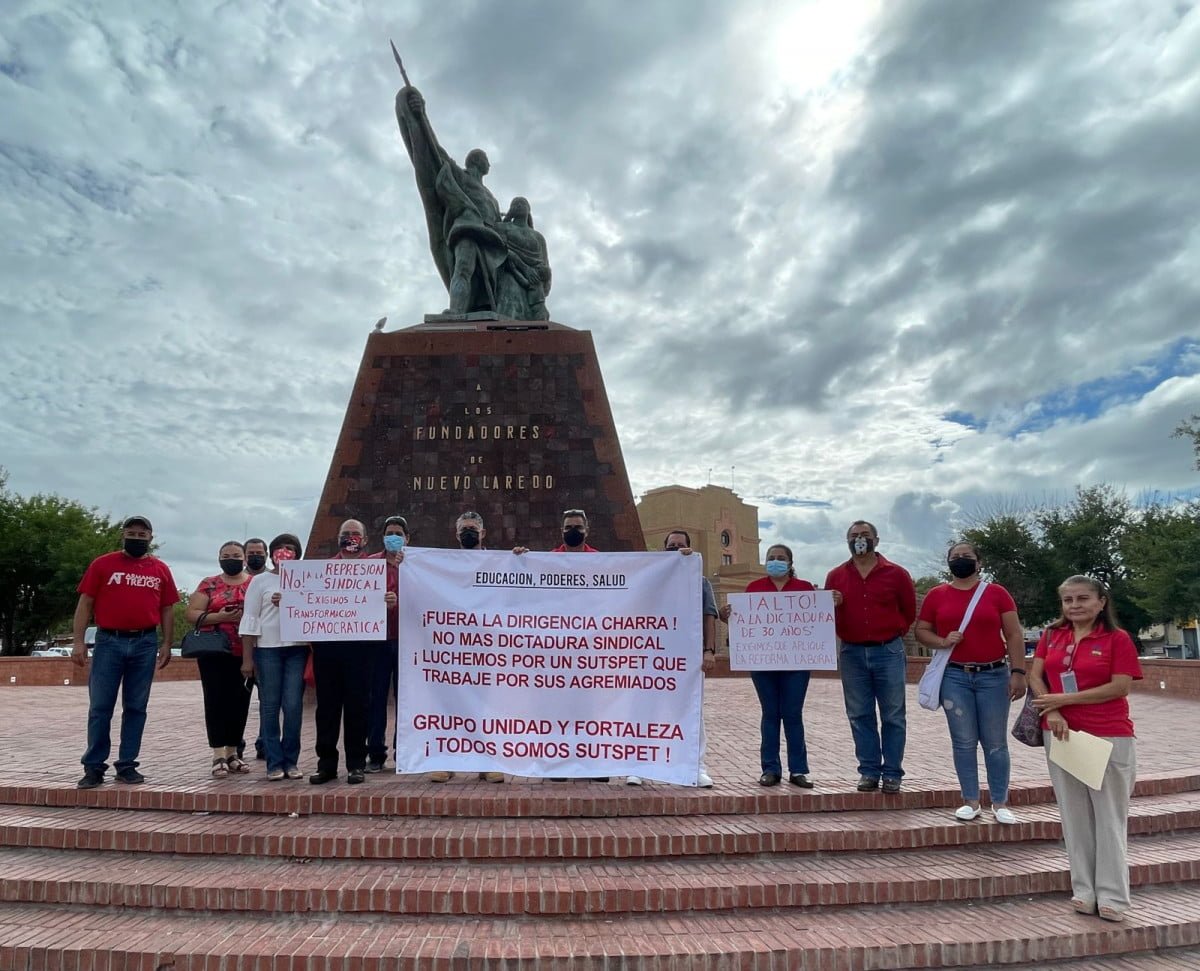 Piden a líder del SUTSPET trabajar por agremiados en Tamaulipas