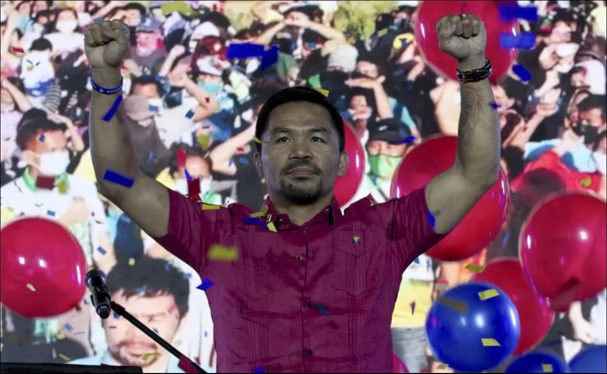 Manny Pacquiao se lanza como candidato a presidente de Filipinas