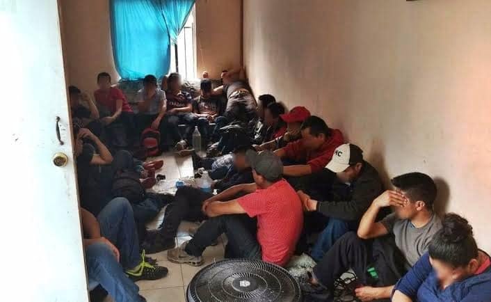 Rescatan en domicilio de Reynosa 110 migrantes, 49 de ellos menores de edad