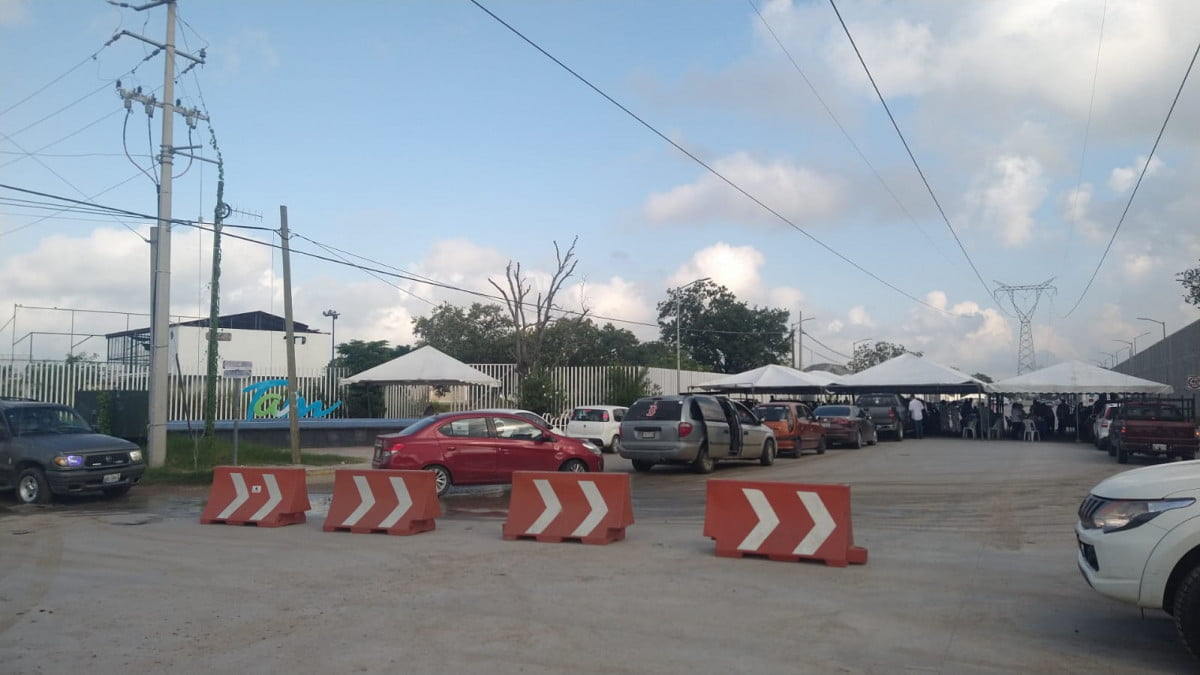 En Altamira jóvenes le hacen el feo a vacuna anticovid