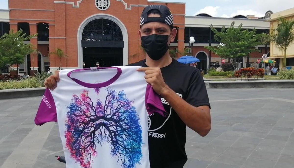 Con #UnRespiroParaLeslie, deportista de alto rendimiento busca visibilizar a enfermos de Fibrosis Quística