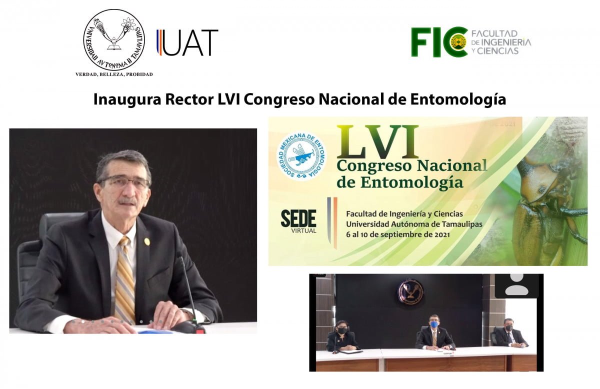 Rector de la UAT inaugura el Congreso Nacional de Entomología