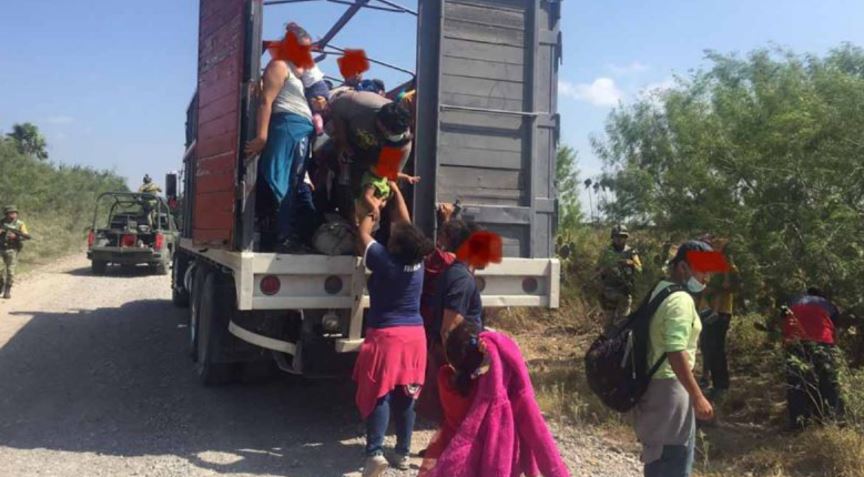 Rescata SEDENA a casi 200 migrantes en la frontera de Tamaulipas 
