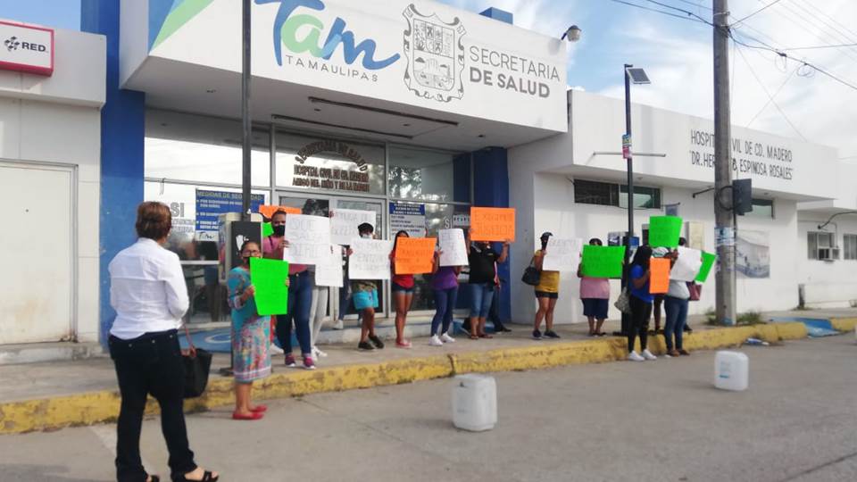 Recién nacido que se les cayó en el hospital de Cd. Madero será trasladado esta tarde al infantil de Victoria