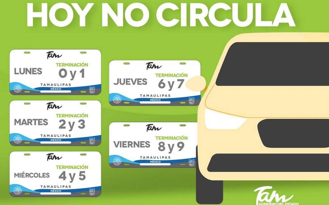 No circula aun estará vigente en Reynosa