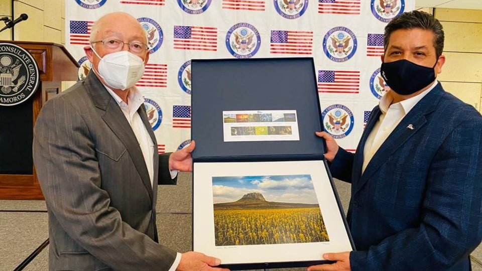 Embajador de Estados Unidos agradece al Gobernador de Tamaulipas tras reunión de trabajo