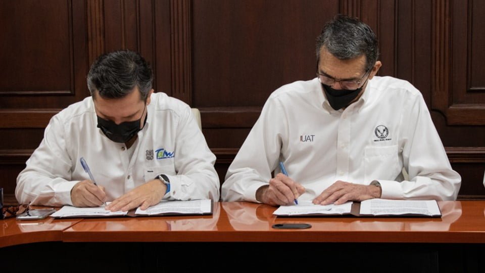 Firma la UAT convenio con el COTACYT