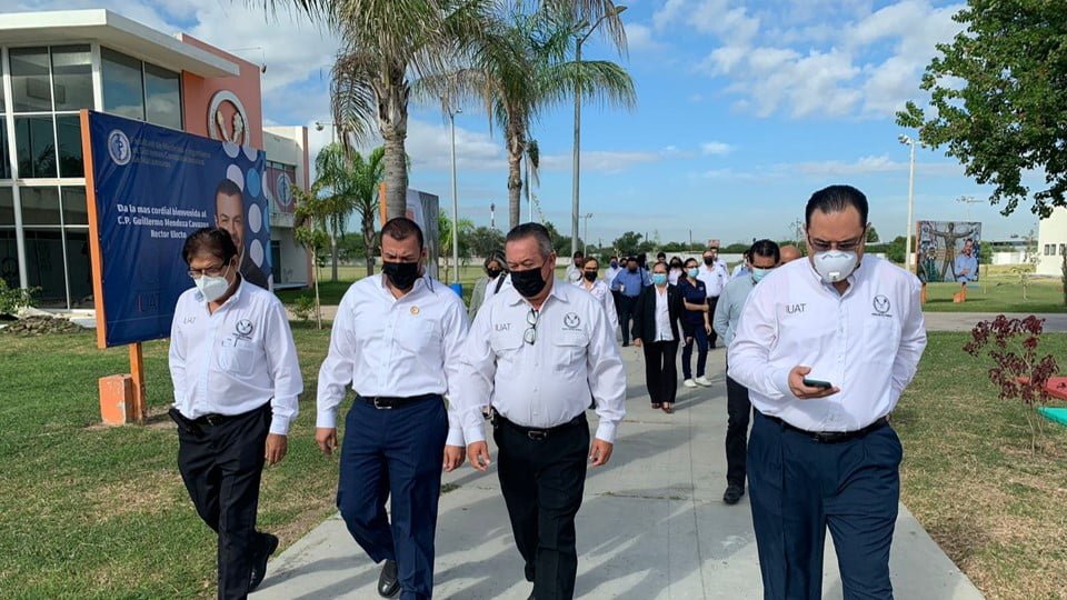 Visita Rector electo de la UAT a la comunidad universitaria de Matamoros