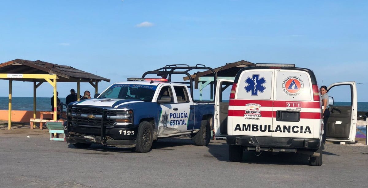 Localizan cuerpo de joven ahogado en la Playa Bagdad de Matamoros