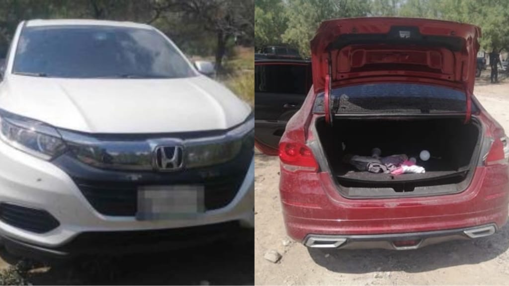 Decomisan vehículos en Miguel Alemán