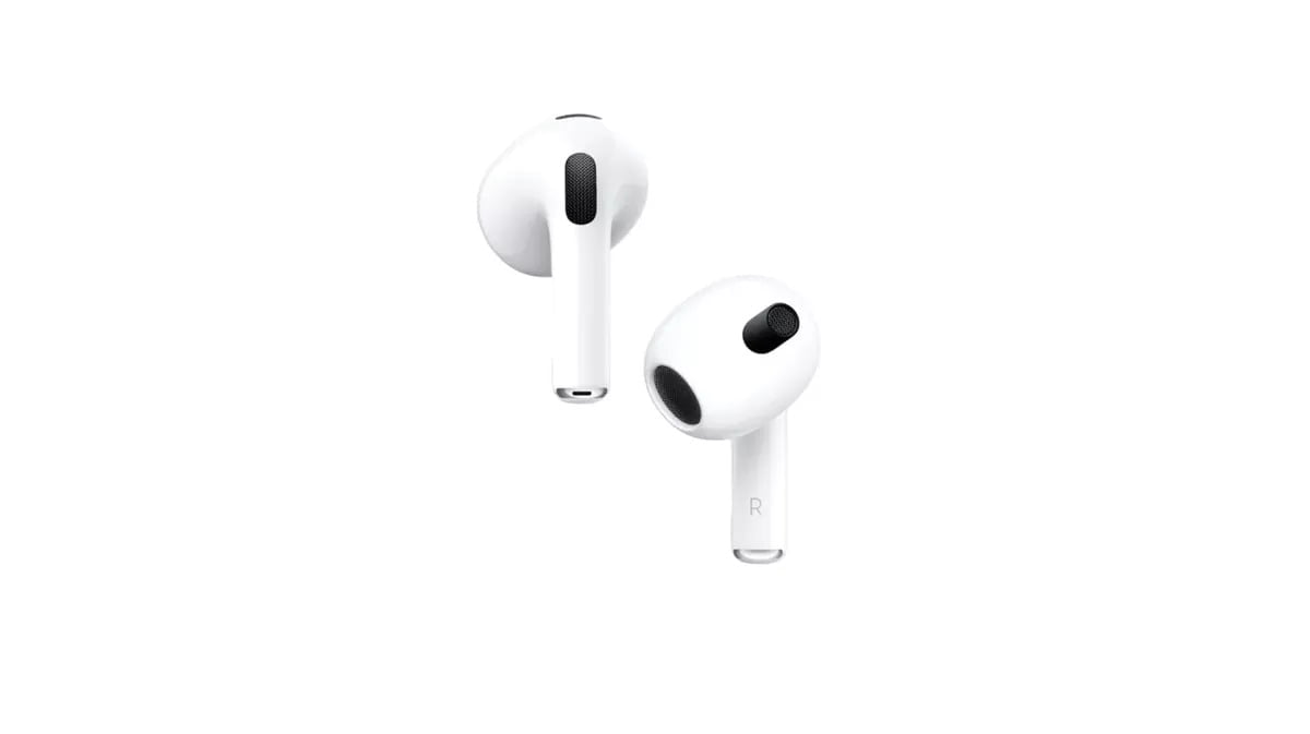 Así son los AirPods 3 con nuevo diseño y sonido espacial