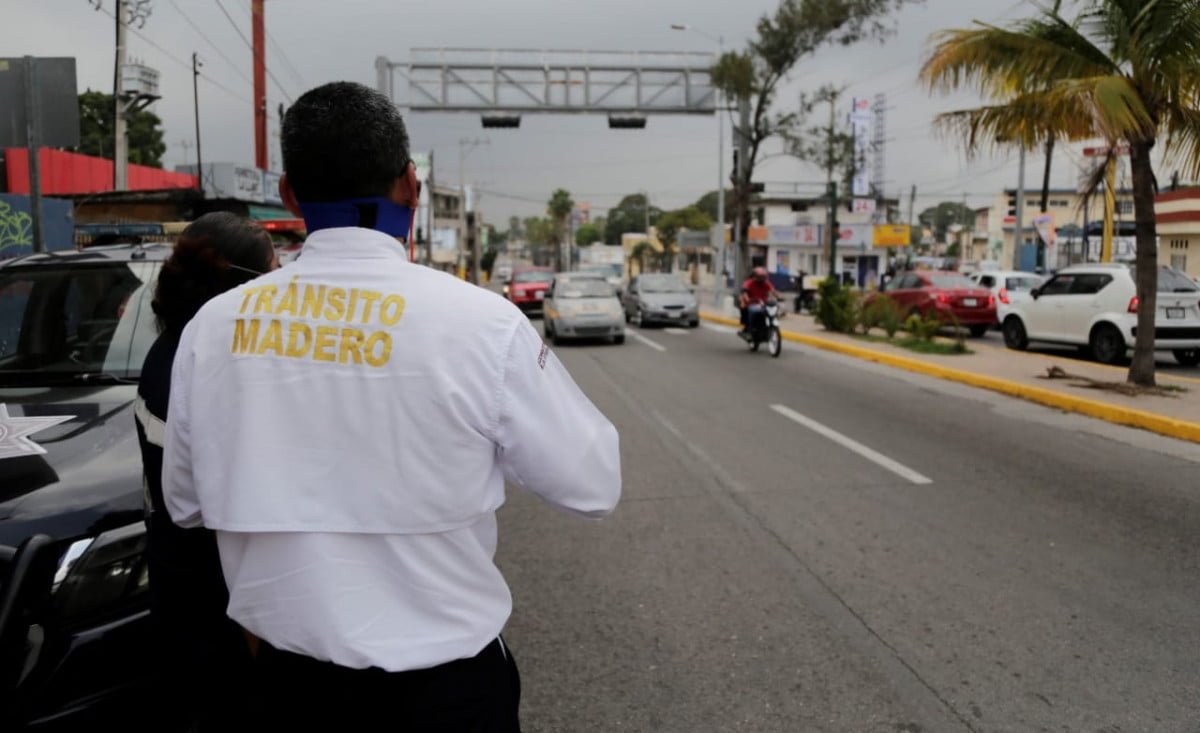 Refuerzan acciones de ordenamiento vial en Ciudad Madero