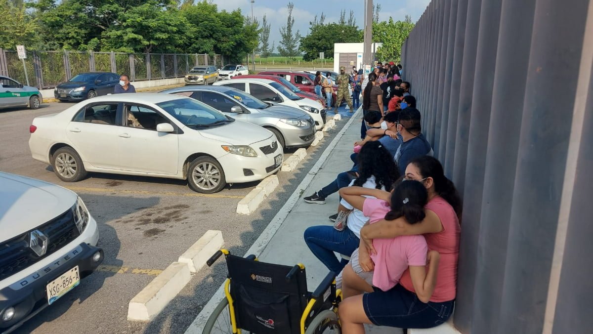 Padres de niños con comorbilidad llevan a sus hijos a vacunar contra Covid-19