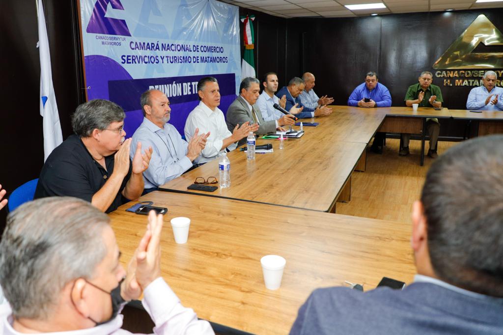 En Matamoros, Chucho Nader promociona a Tampico como uno de los principales destinos turísticos