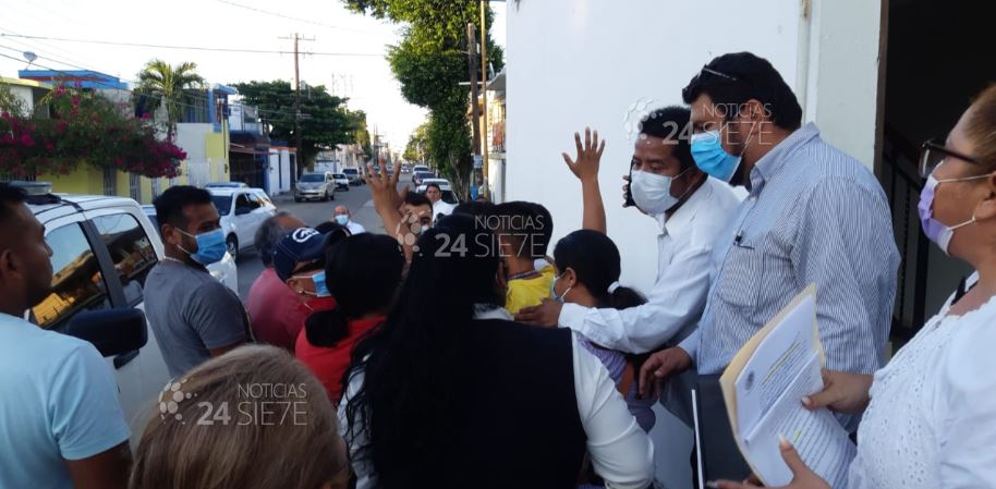 Regidor del PT Cd. Madero arma zafarrancho afuera de la Fiscalía