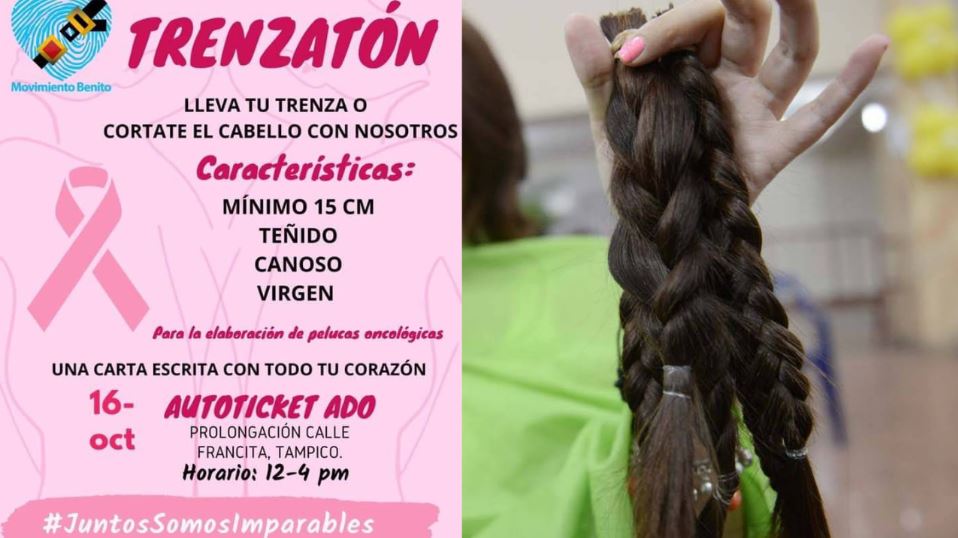 Movimiento Benito realizará «Trenzatón» para elaborar pelucas oncológicas