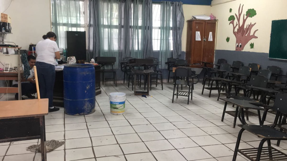 Roban Escuela Primaria Jesus Vargas en Reynosa
