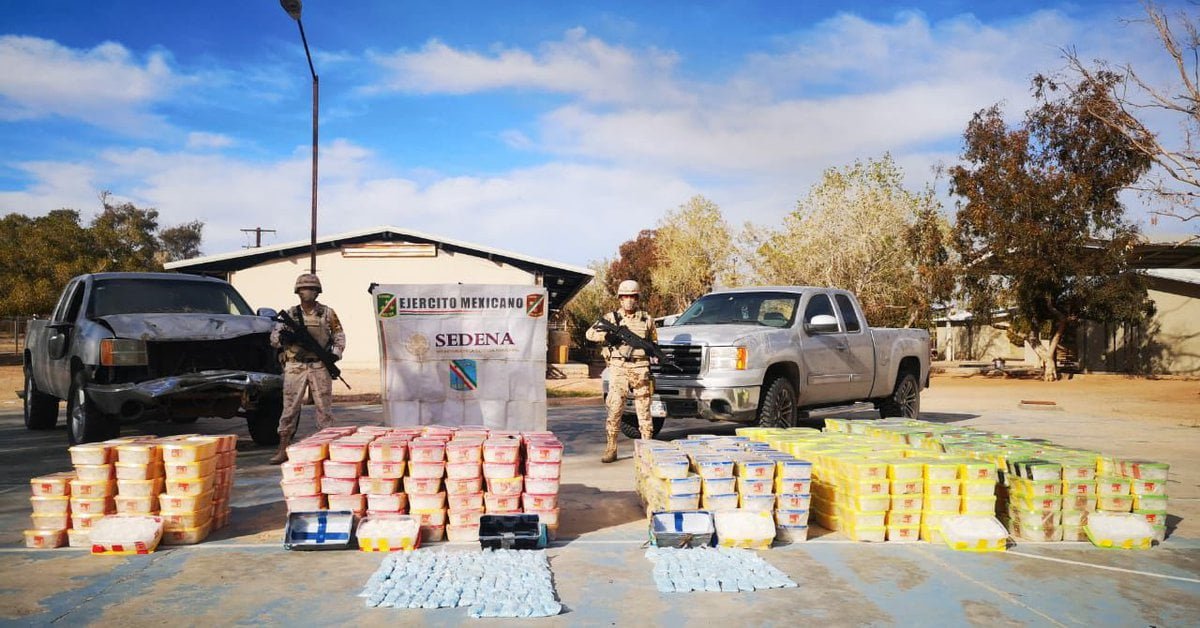 Bajan cifras de aseguramiento de drogas en Tamaulipas