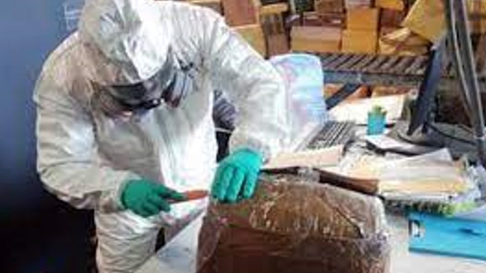 Decomisan 76 kilos de droga en Puente Internacional I de Nuevo Laredo