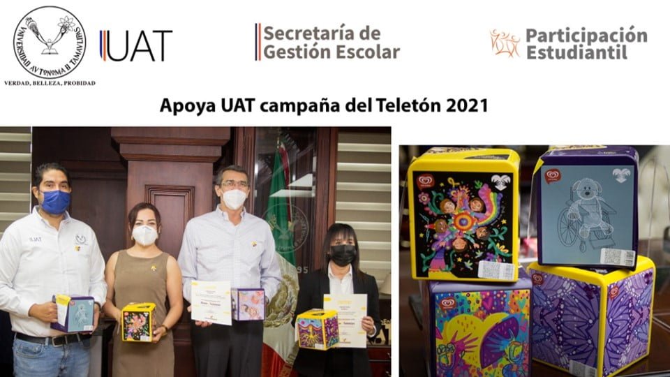 Apoya UAT la colecta 2021 del Teletón