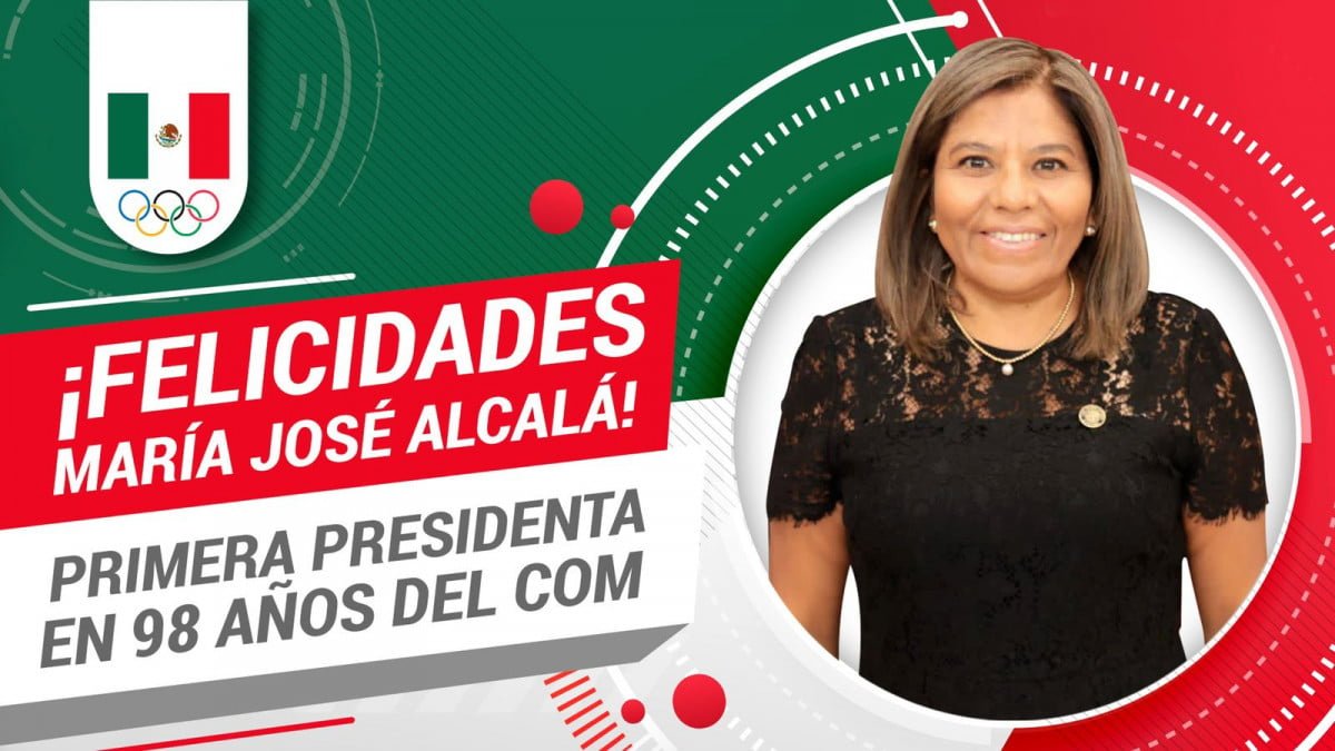 Mary José Alcalá, nueva presidenta del Comité Olímpico Mexicano