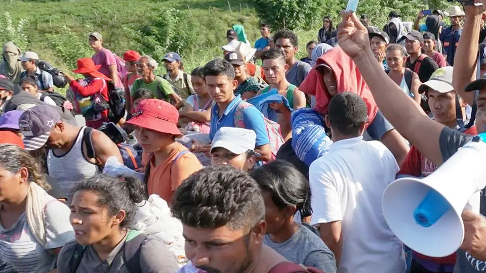 Integrantes de la Caravana Migrantes confían en que Joe Biden “les eche la mano”